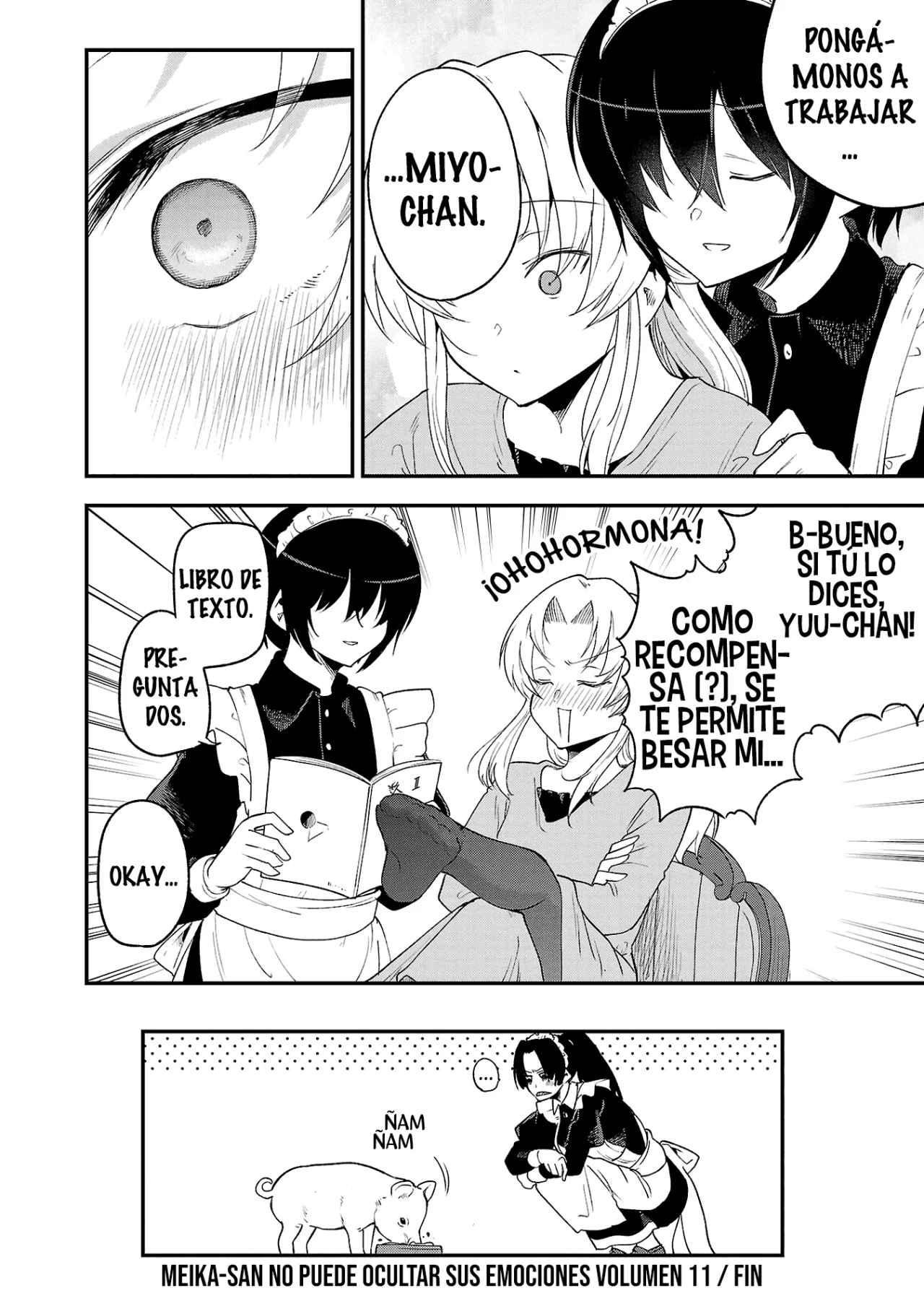 Meika-san wa Oshikorosenai Capítulo 140.5 - Page 8