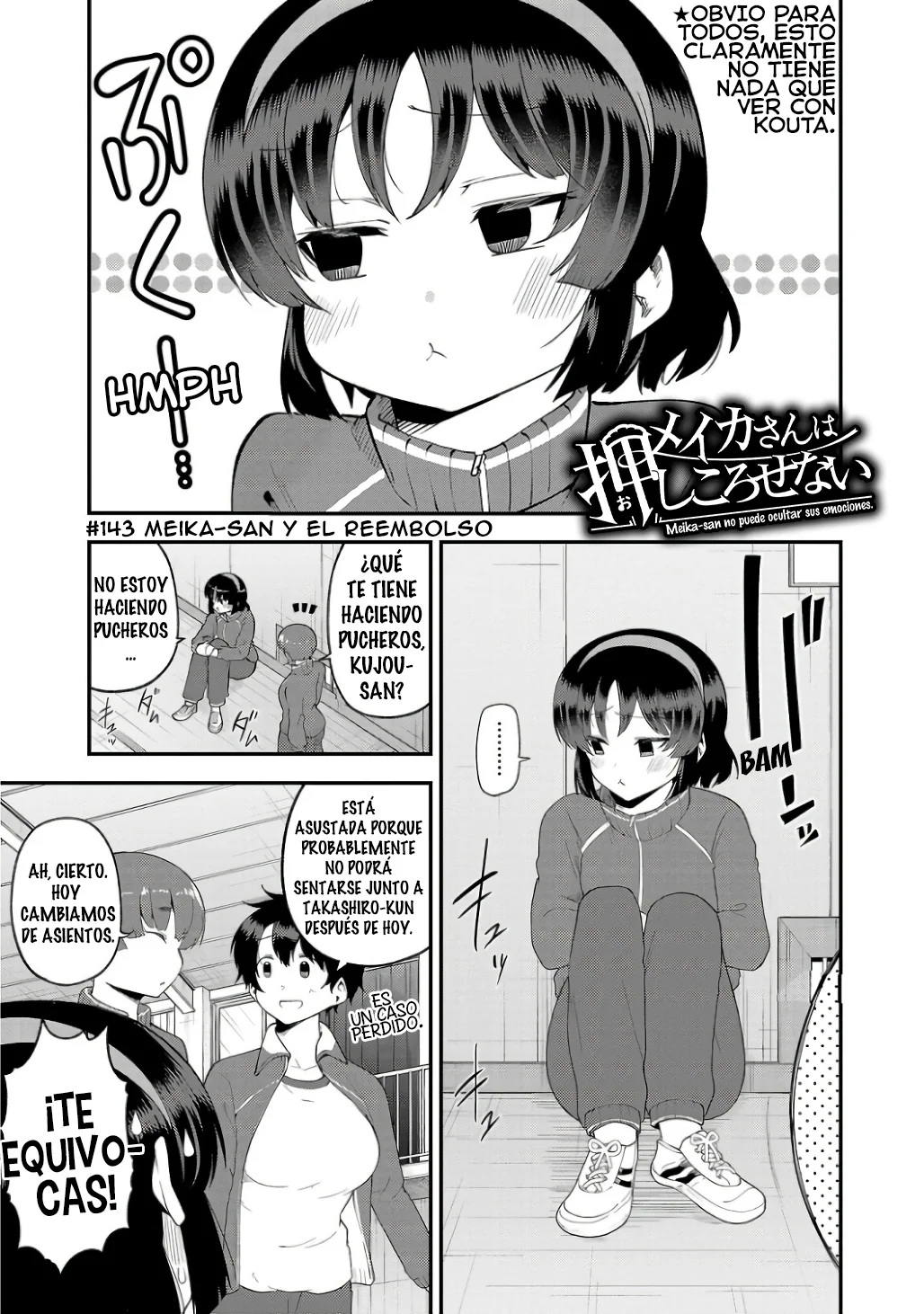 Meika-san wa Oshikorosenai Capítulo 143 - Page 3
