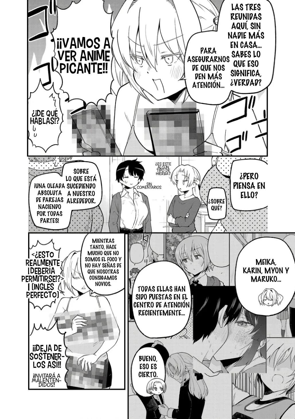 Meika-san wa Oshikorosenai Capítulo 144 - Page 4