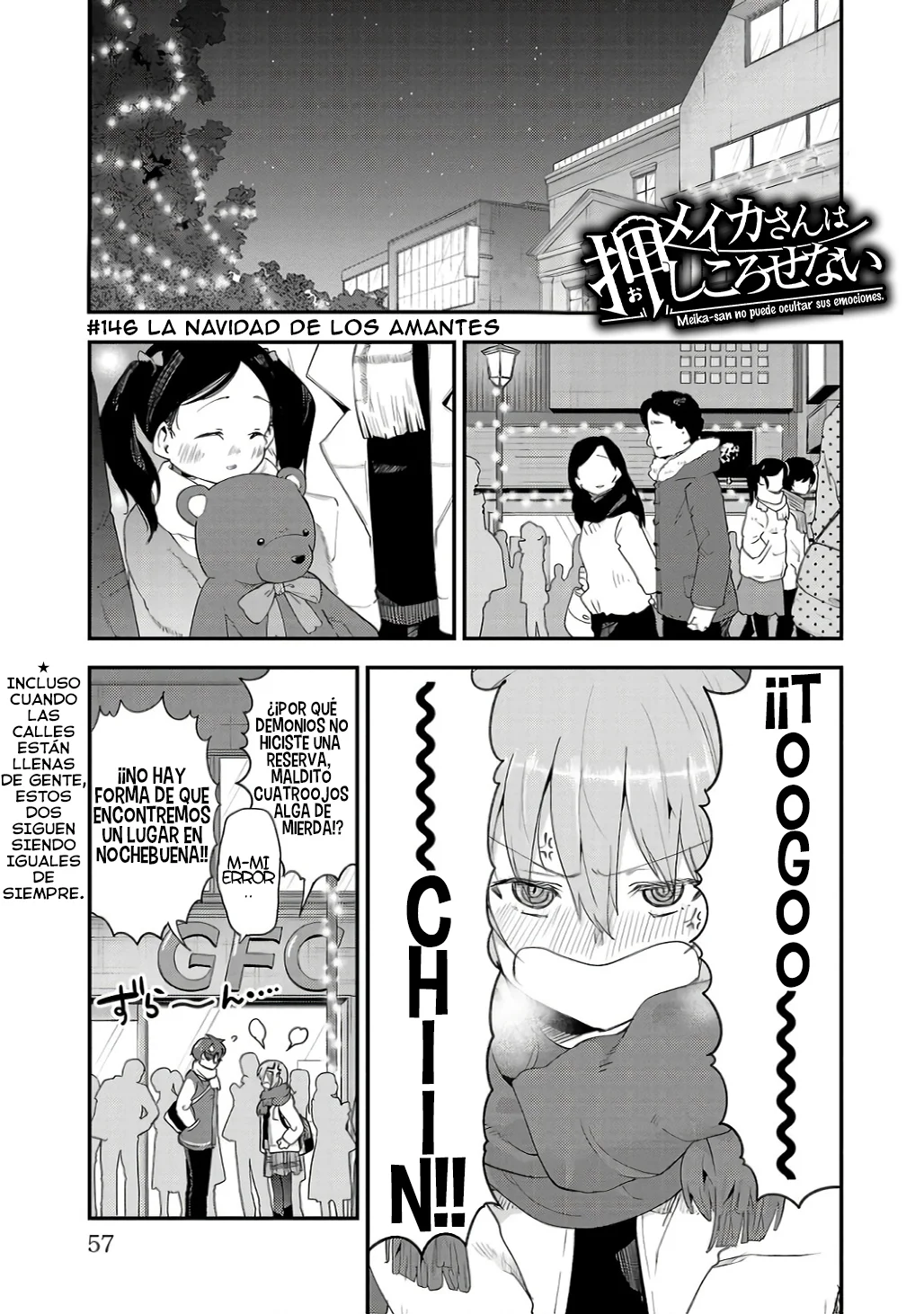 Meika-san wa Oshikorosenai Capítulo 146 - Page 3
