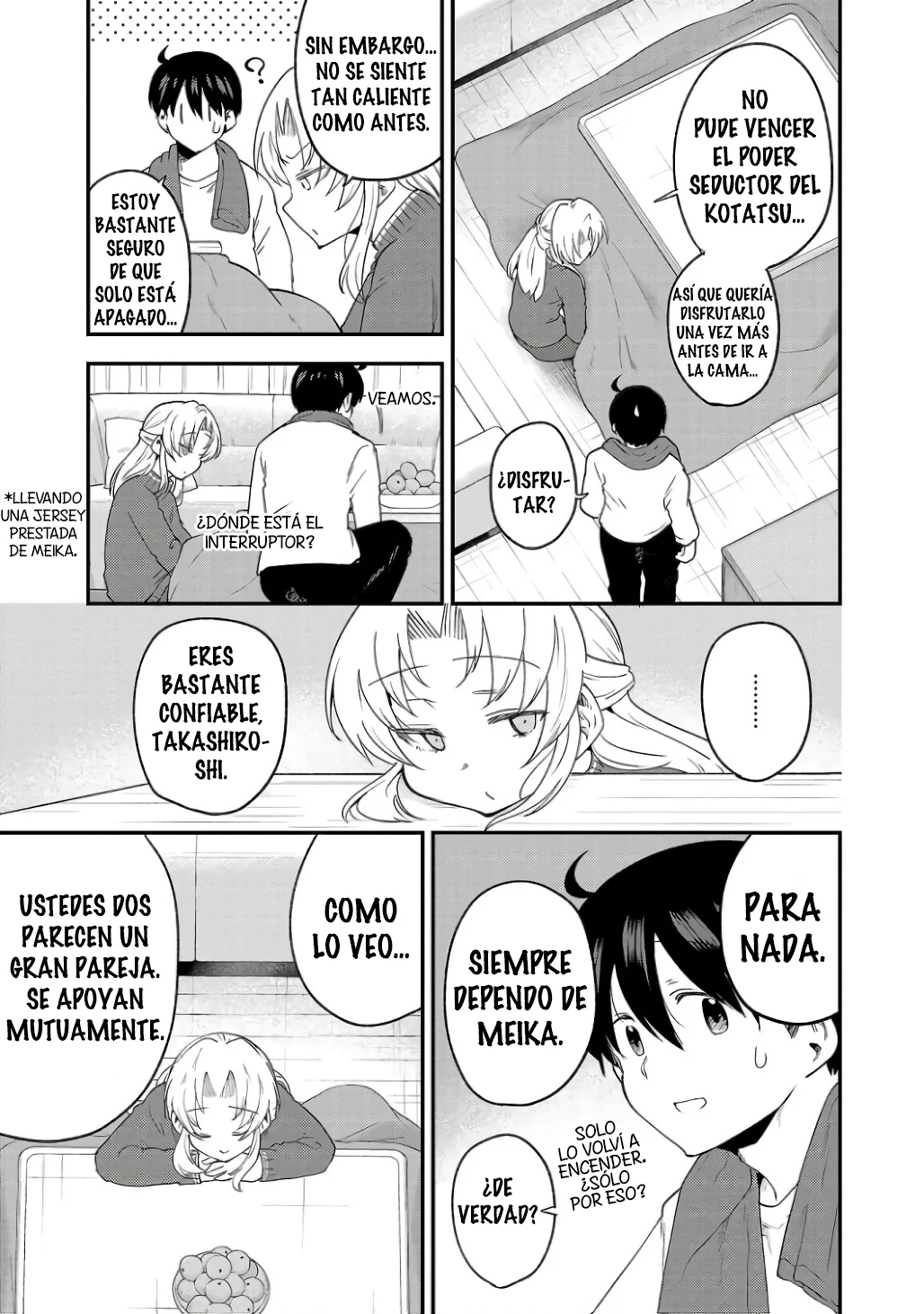 Meika-san wa Oshikorosenai Capítulo 148 - Page 9