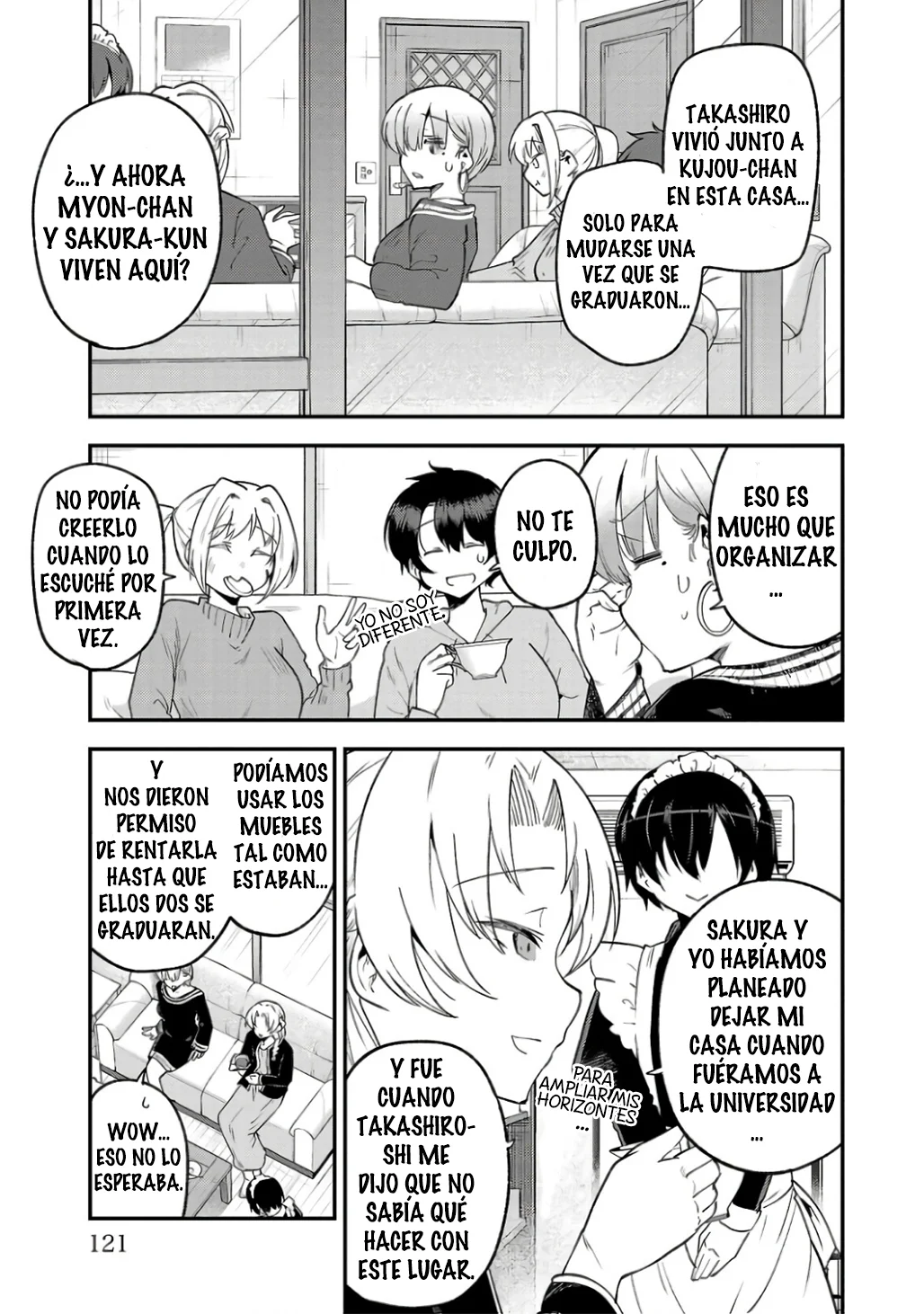 Meika-san wa Oshikorosenai Capítulo 152 - Page 9