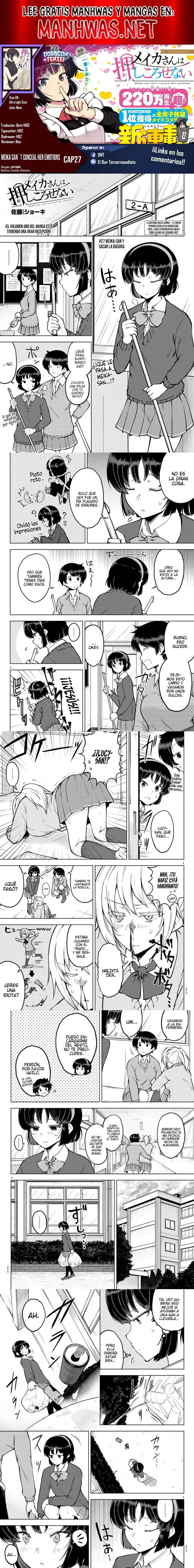 Meika-san wa Oshikorosenai Capítulo 27 - Page 1