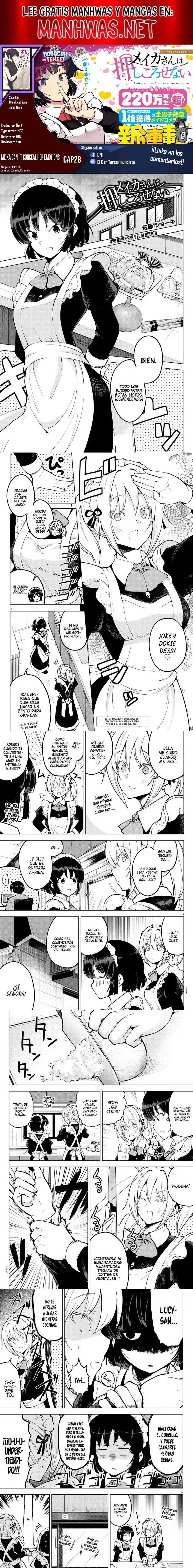 Meika-san wa Oshikorosenai Capítulo 28 - Page 1