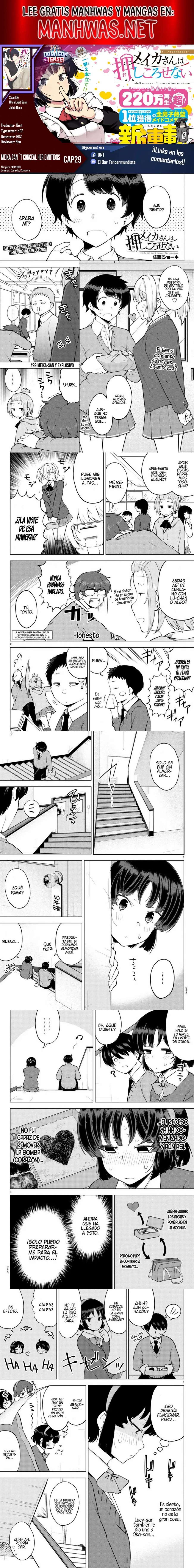 Meika-san wa Oshikorosenai Capítulo 29 - Page 1