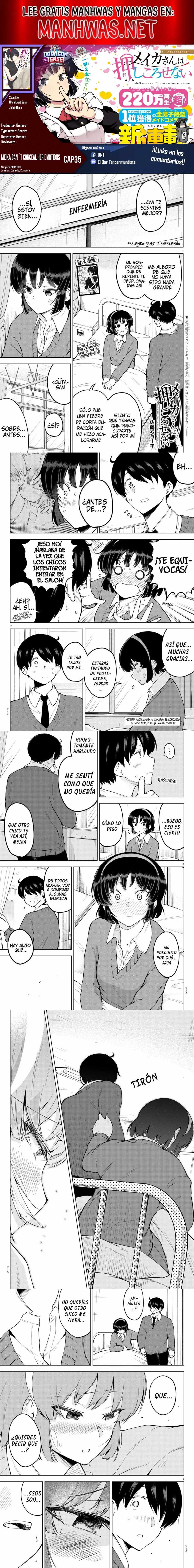 Meika-san wa Oshikorosenai Capítulo 35 - Page 1