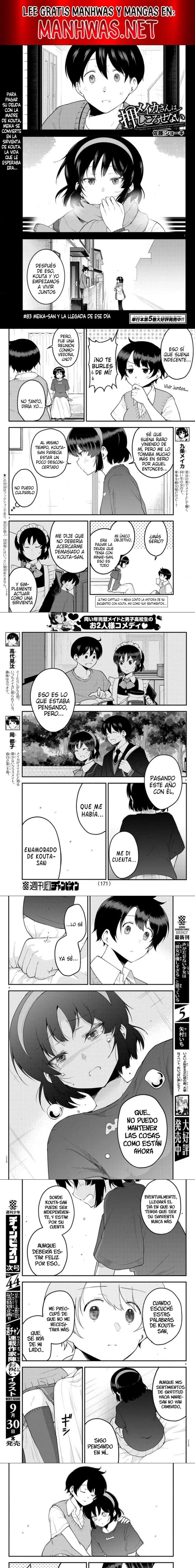 Meika-san wa Oshikorosenai Capítulo 83 - Page 1