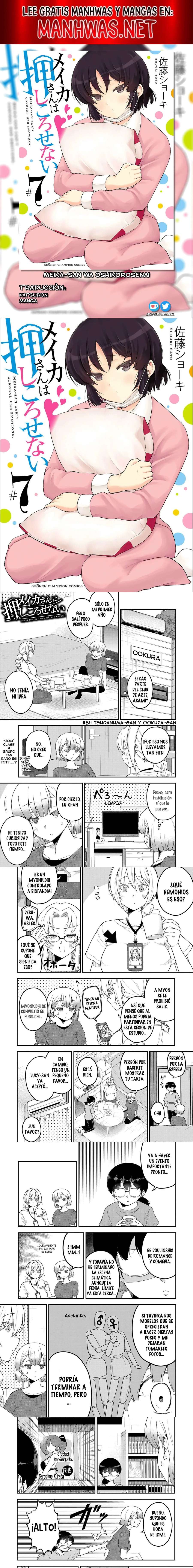 Meika-san wa Oshikorosenai Capítulo 84 - Page 1