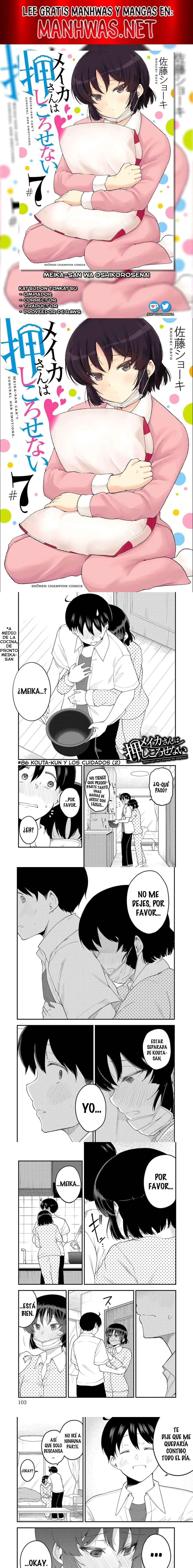 Meika-san wa Oshikorosenai Capítulo 86 - Page 1