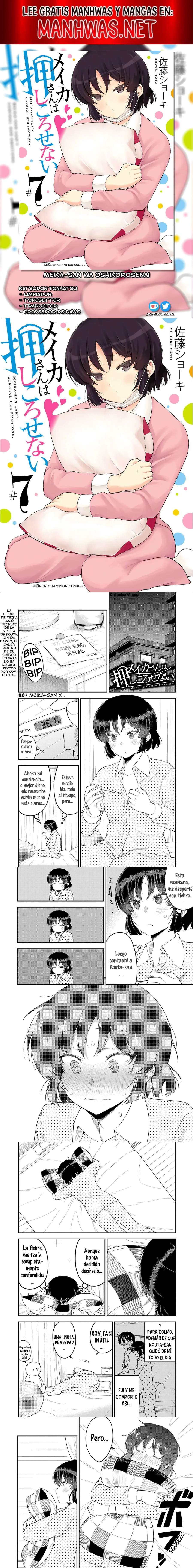 Meika-san wa Oshikorosenai Capítulo 87 - Page 1