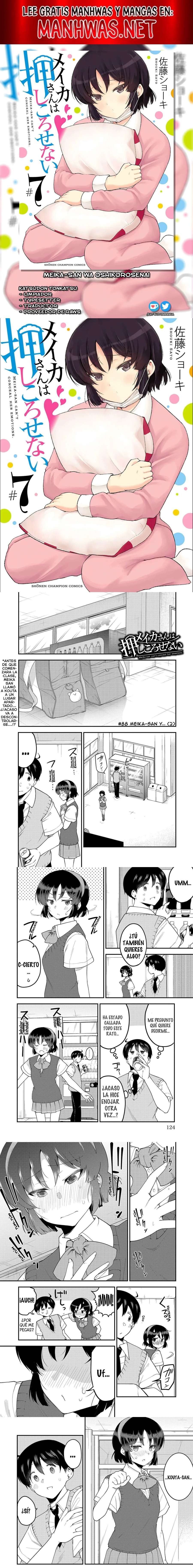 Meika-san wa Oshikorosenai Capítulo 88 - Page 1