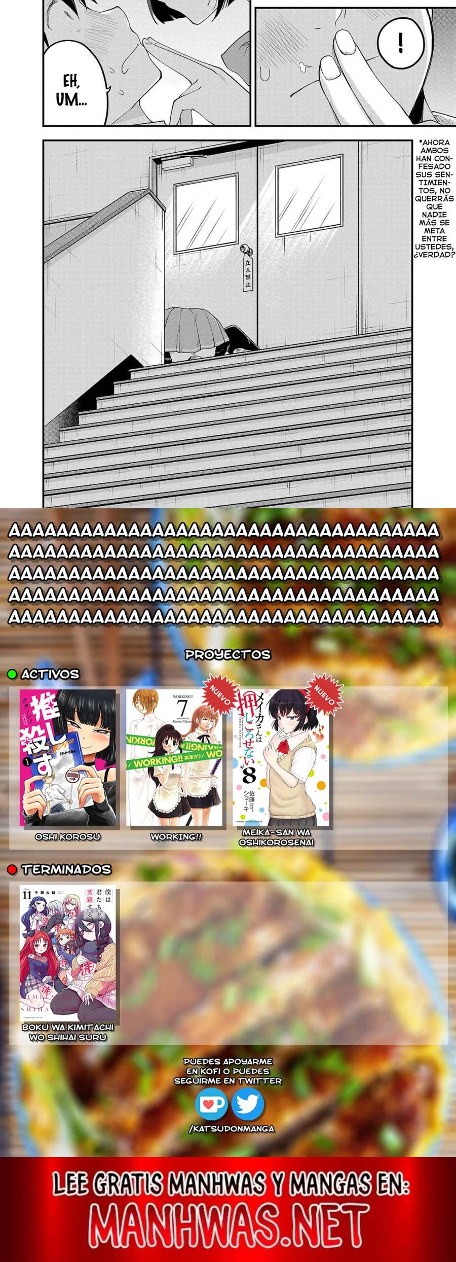 Meika-san wa Oshikorosenai Capítulo 92 - Page 3