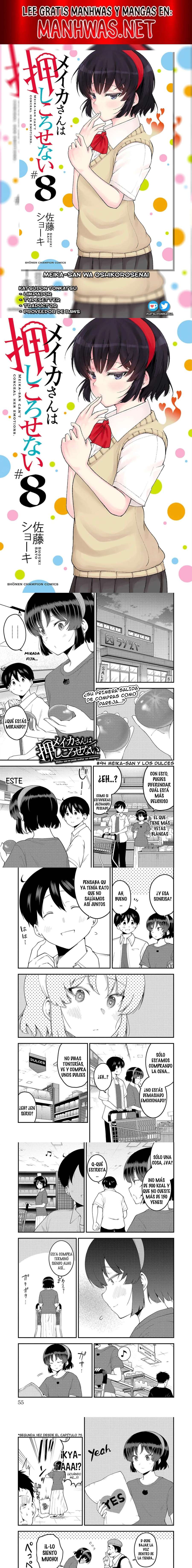 Meika-san wa Oshikorosenai Capítulo 94 - Page 1
