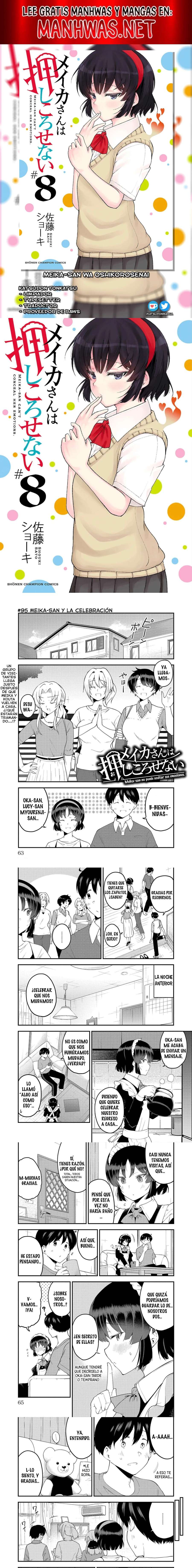 Meika-san wa Oshikorosenai Capítulo 95 - Page 1