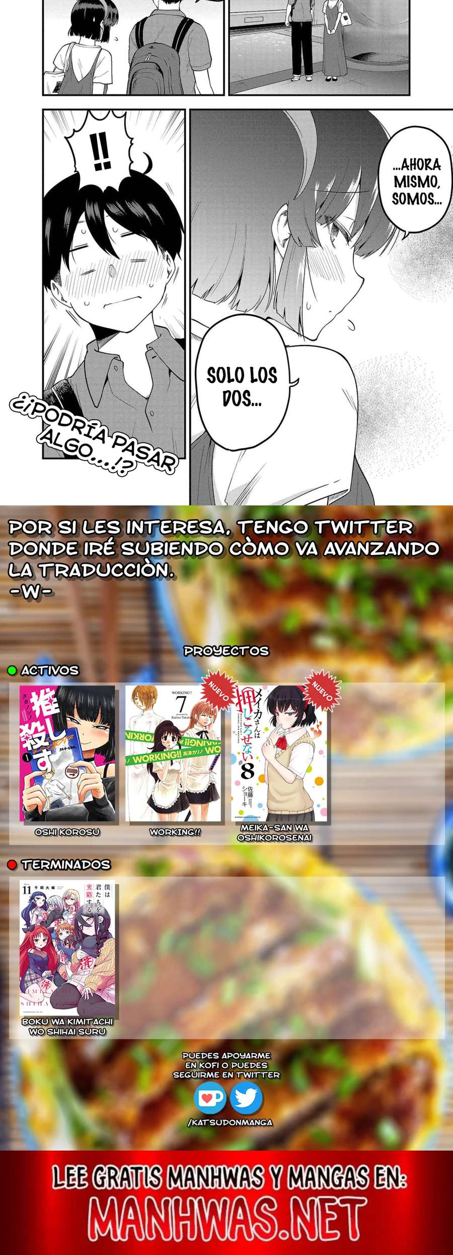 Meika-san wa Oshikorosenai Capítulo 97 - Page 3