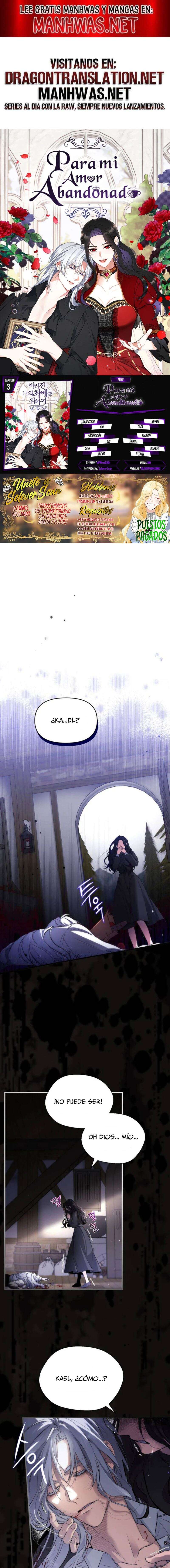 Para Mi Amor Abandonado Capítulo 3 - Page 1