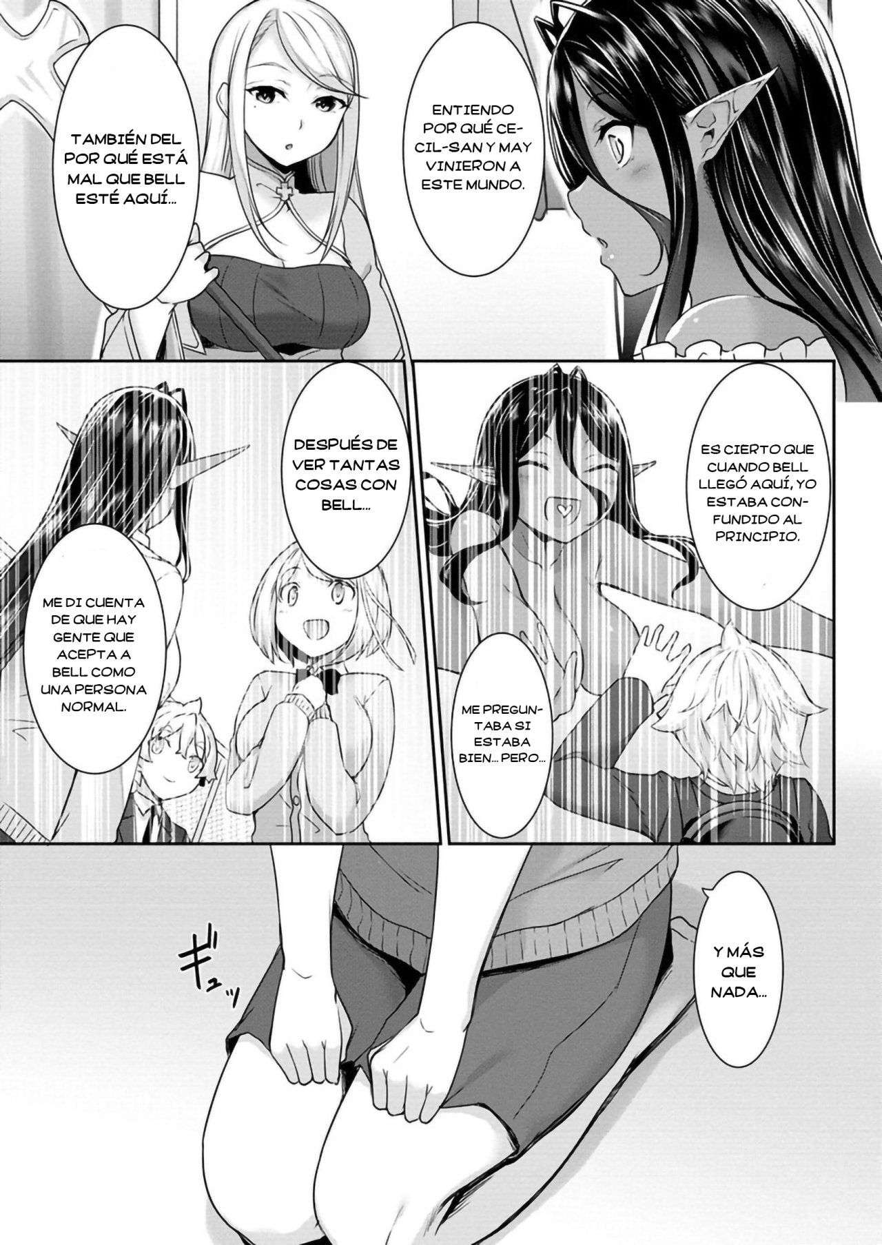 Chotto dake ai ga omoi Dark Elf ga Isekai kara oikakete kita Capítulo 7.5 - Page 4