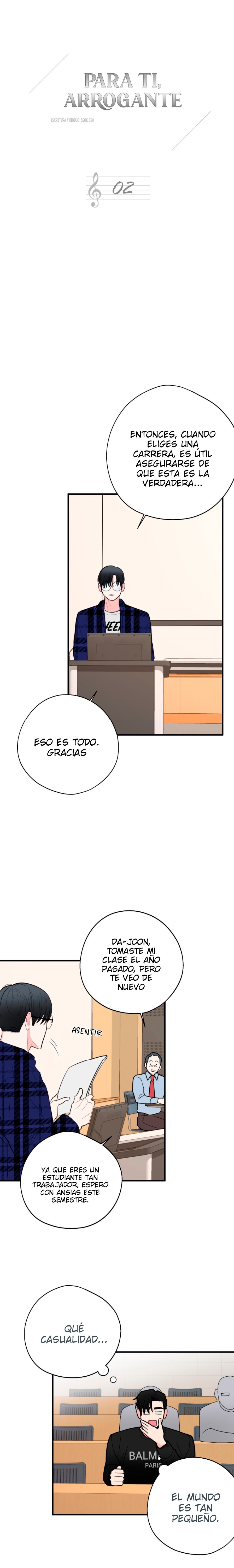 Para ti, arrogante Capítulo 2 - Page 5