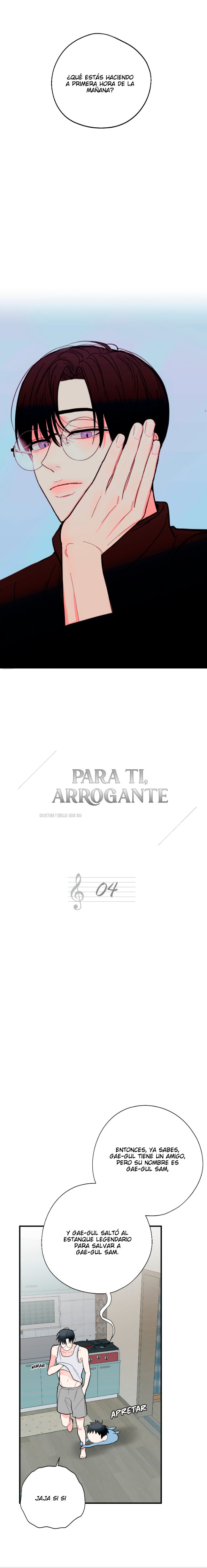 Para ti, arrogante Capítulo 4 - Page 8