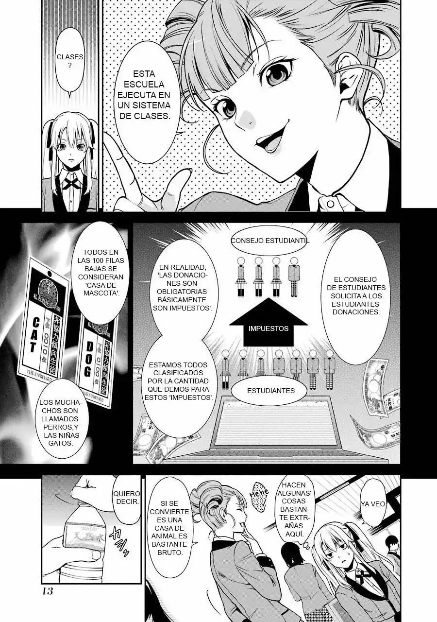 Kakegurui Twin Capítulo 1 - Page 14