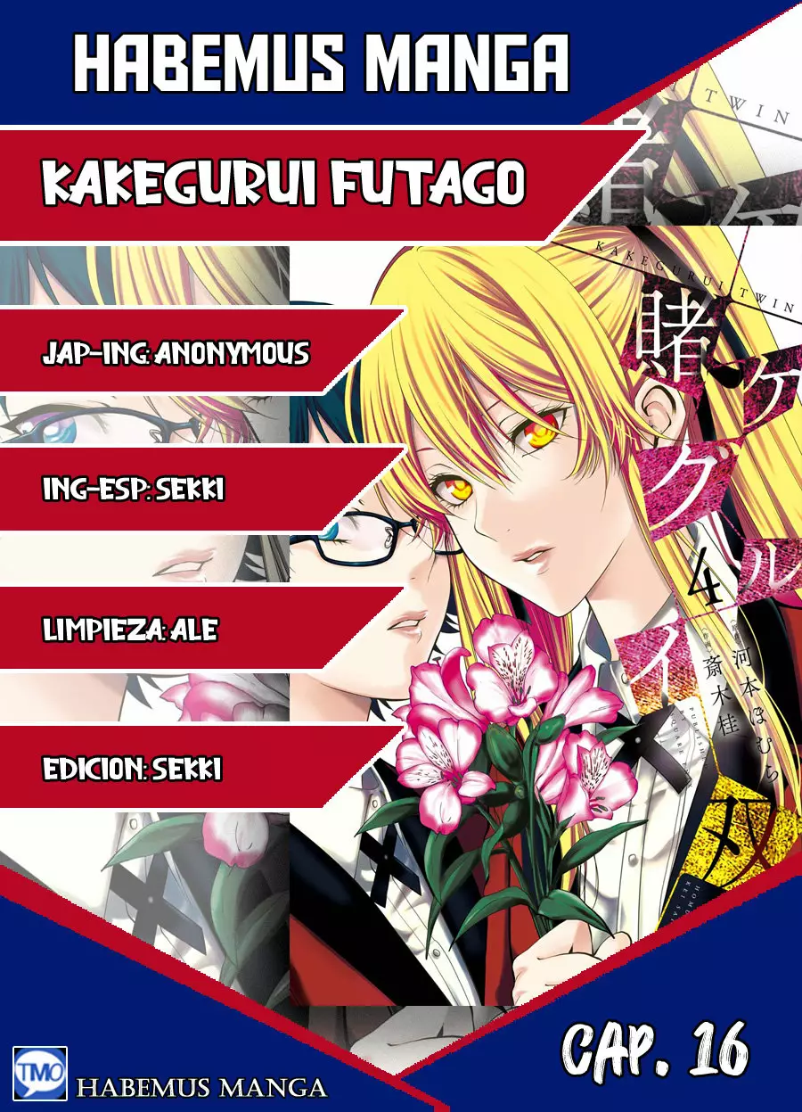 Kakegurui Twin Capítulo 16 - Page 1