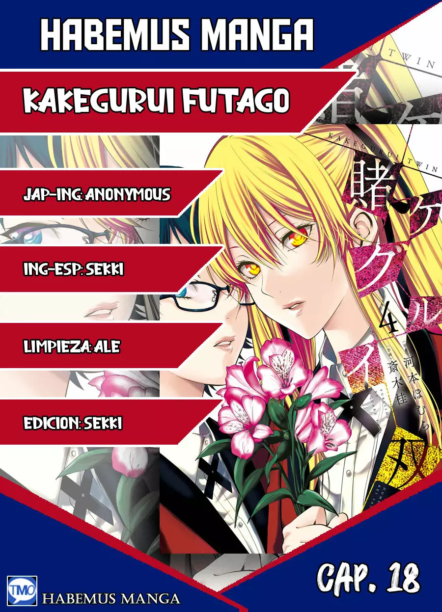 Kakegurui Twin Capítulo 18 - Page 1