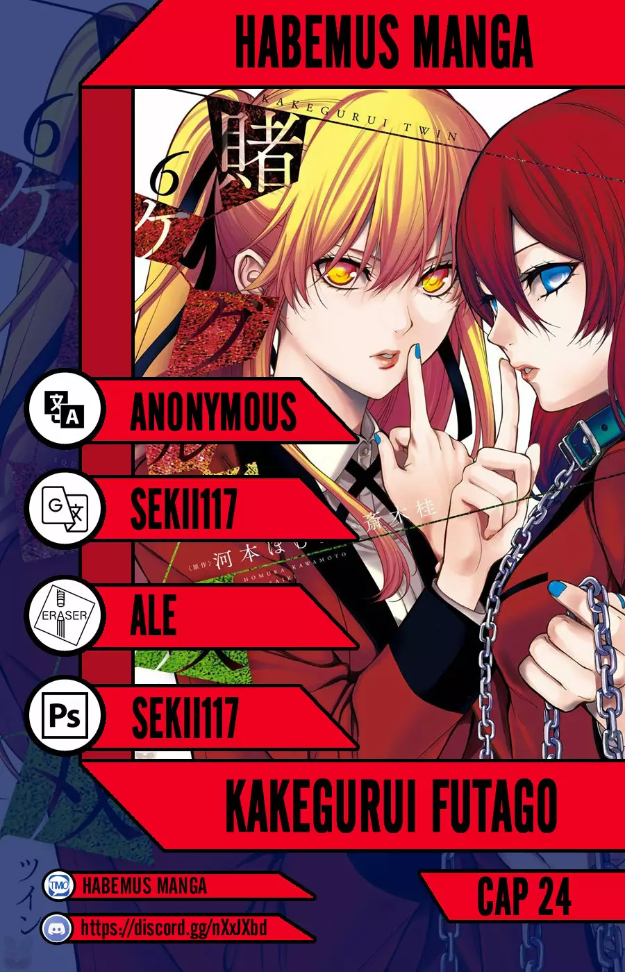 Kakegurui Twin Capítulo 24 - Page 1