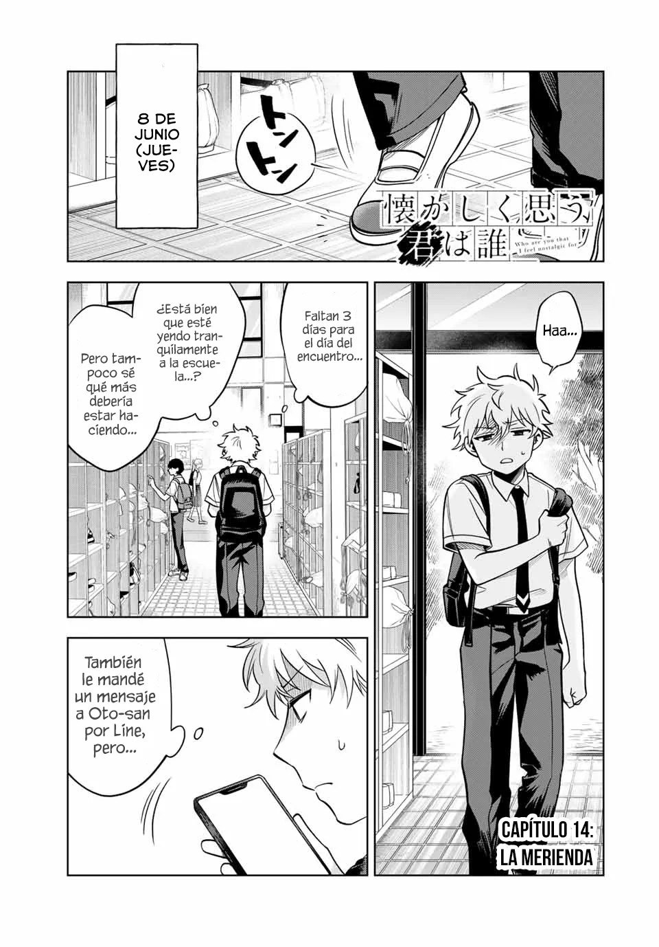 Natsukashiku omou kimi wa dare Capítulo 14 - Page 3