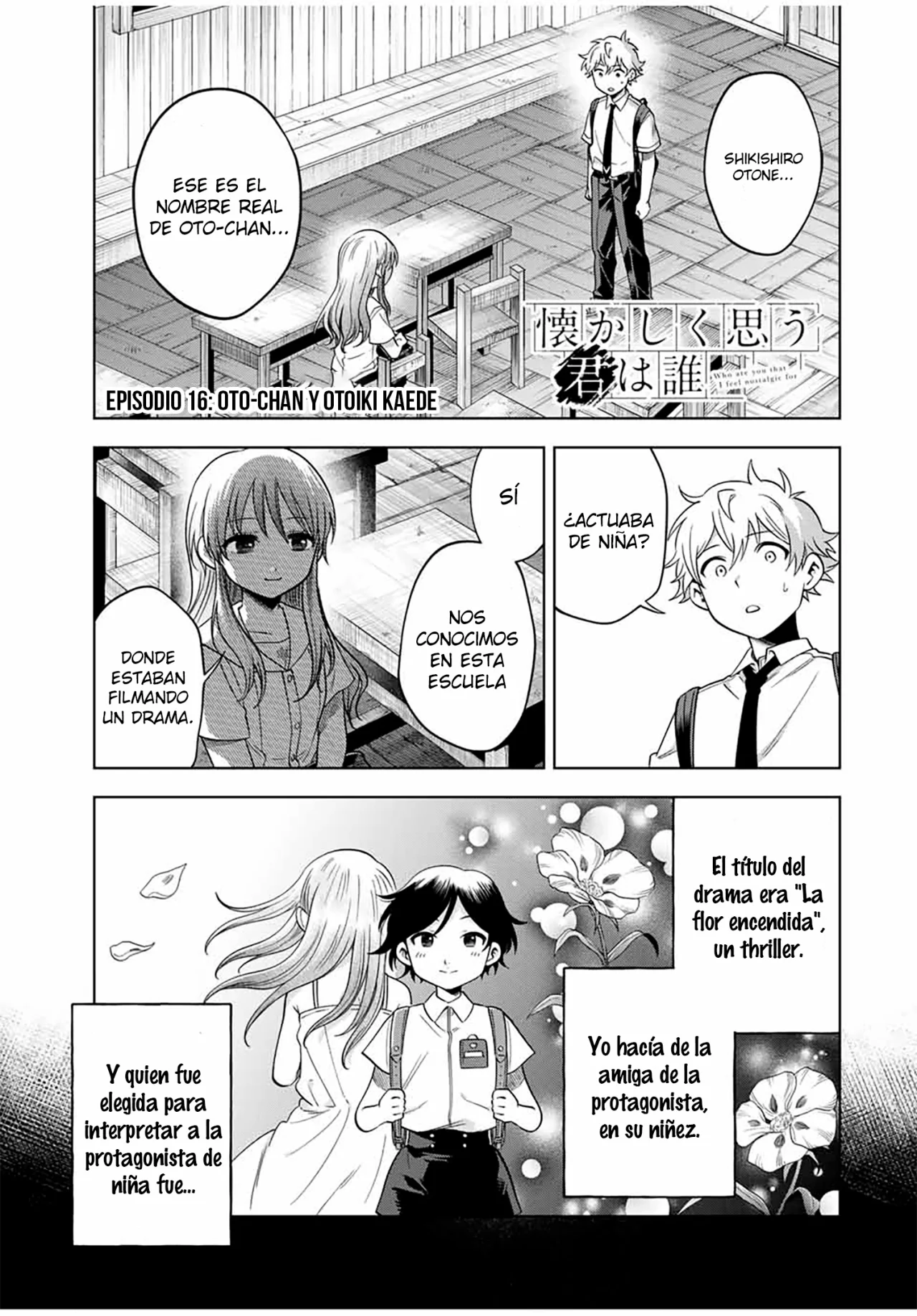 Natsukashiku omou kimi wa dare Capítulo 16 - Page 3