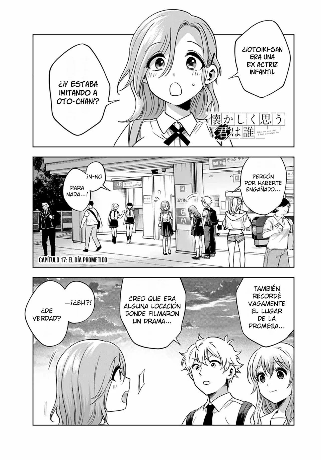 Natsukashiku omou kimi wa dare Capítulo 17 - Page 3