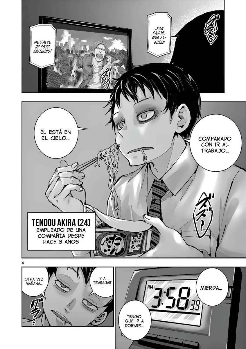 Zom 100: Zombie ni Naru made ni Shitai 100 no Koto Capítulo 1 - Page 4