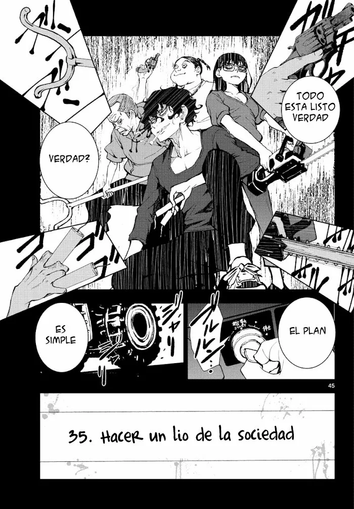 Zom 100: Zombie ni Naru made ni Shitai 100 no Koto Capítulo 16 - Page 46