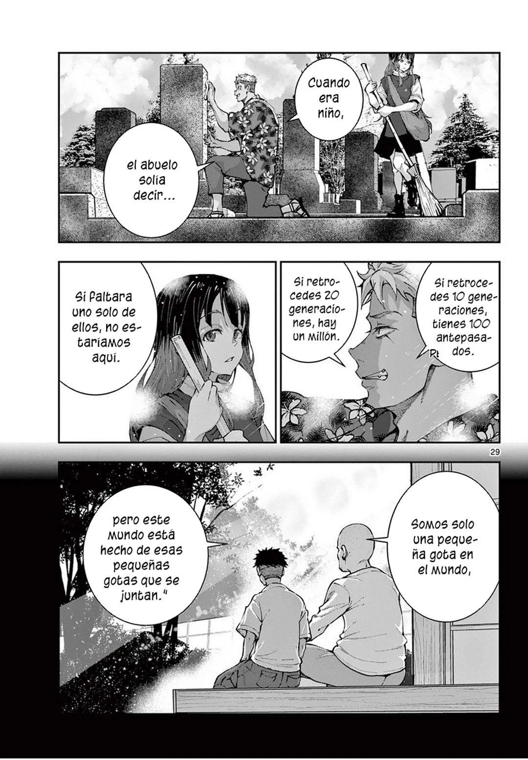 Zom 100: Zombie ni Naru made ni Shitai 100 no Koto Capítulo 53 - Page 35