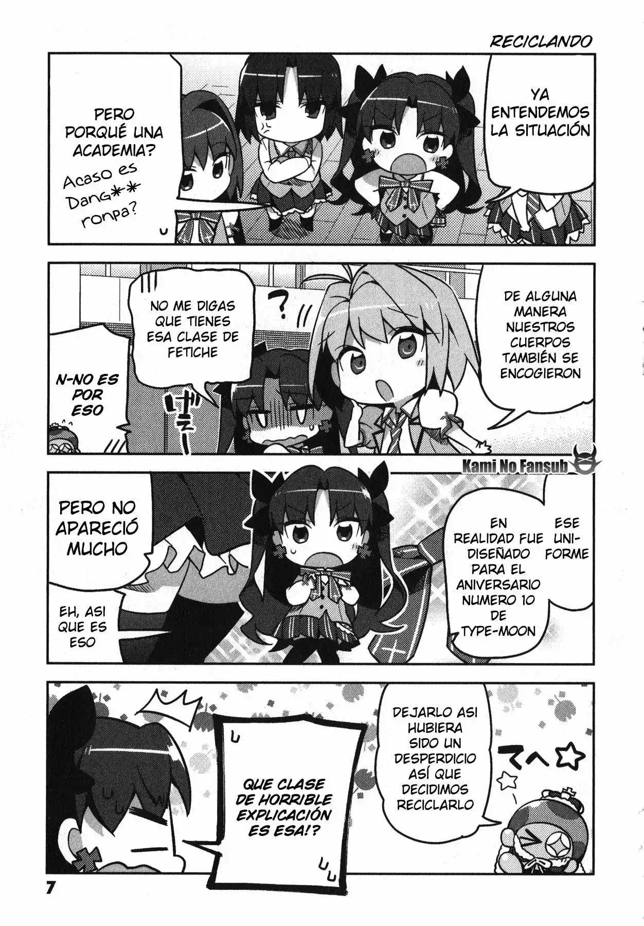Type-Moon Gakuen – Chibi Chuki! Capítulo 1 - Page 15