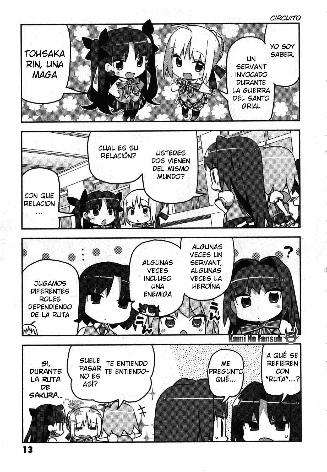 Type-Moon Gakuen – Chibi Chuki! Capítulo 1 - Page 27