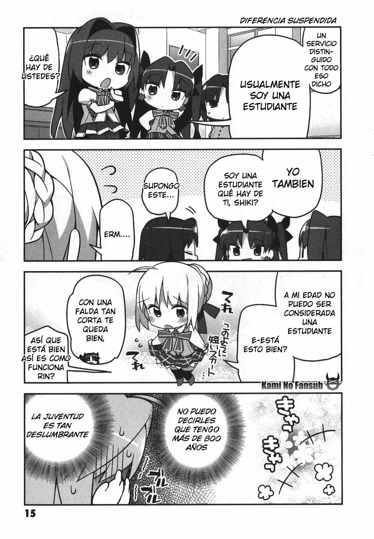 Type-Moon Gakuen – Chibi Chuki! Capítulo 1 - Page 32