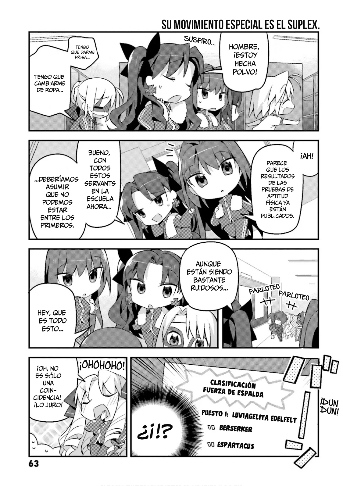Type-Moon Gakuen – Chibi Chuki! Capítulo 11 - Page 16
