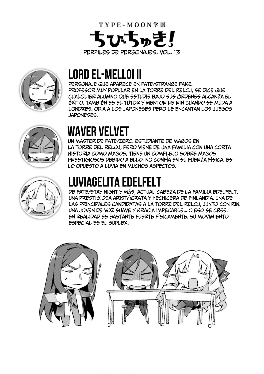 Type-Moon Gakuen – Chibi Chuki! Capítulo 11 - Page 19