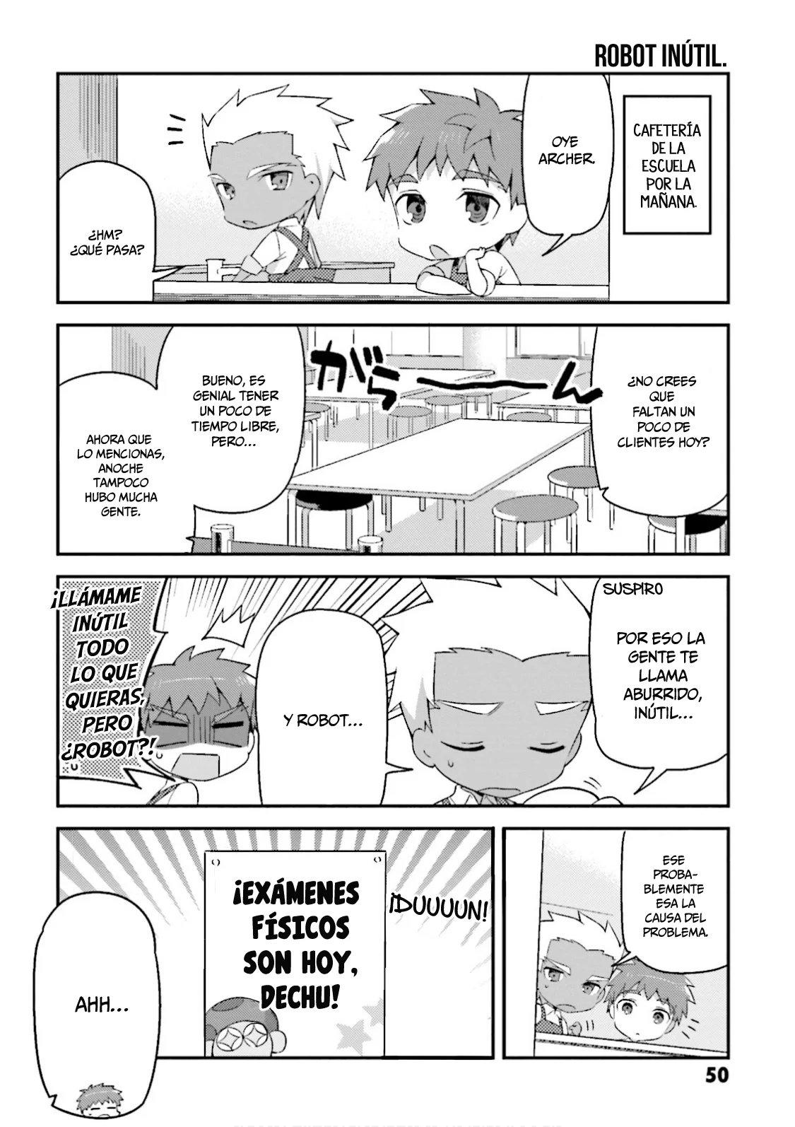 Type-Moon Gakuen – Chibi Chuki! Capítulo 11 - Page 3
