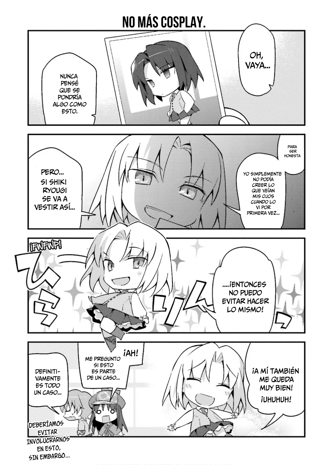 Type-Moon Gakuen – Chibi Chuki! Capítulo 12 - Page 14