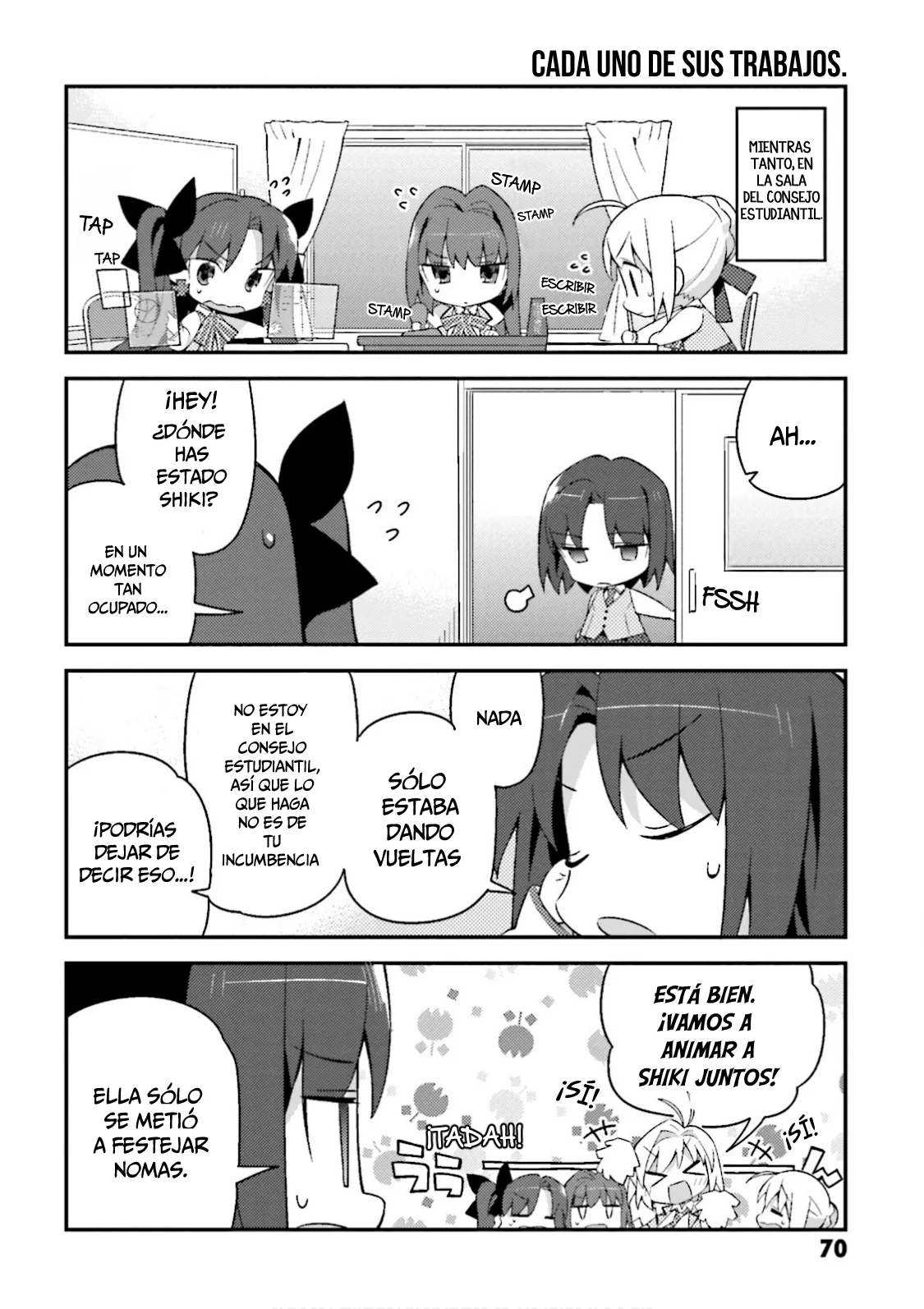 Type-Moon Gakuen – Chibi Chuki! Capítulo 12 - Page 5