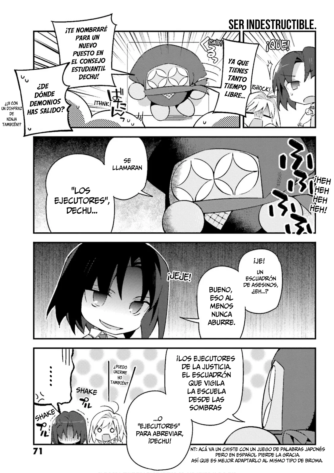 Type-Moon Gakuen – Chibi Chuki! Capítulo 12 - Page 6
