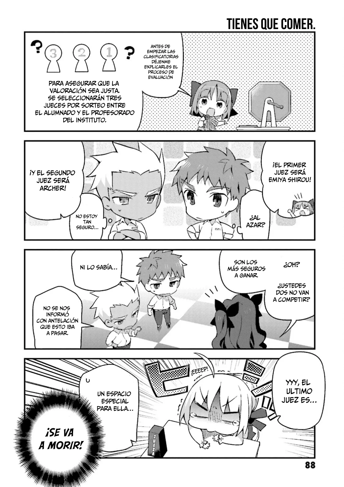 Type-Moon Gakuen – Chibi Chuki! Capítulo 13 - Page 5