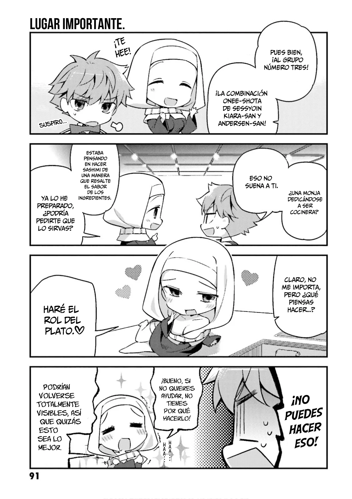 Type-Moon Gakuen – Chibi Chuki! Capítulo 13 - Page 8