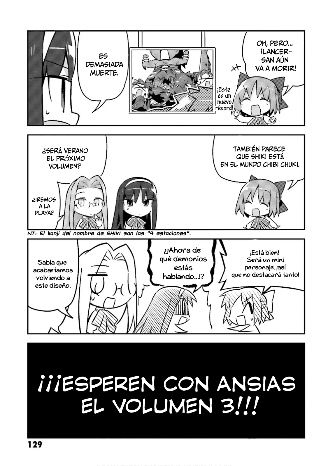Type-Moon Gakuen – Chibi Chuki! Capítulo 14.5 - Page 10