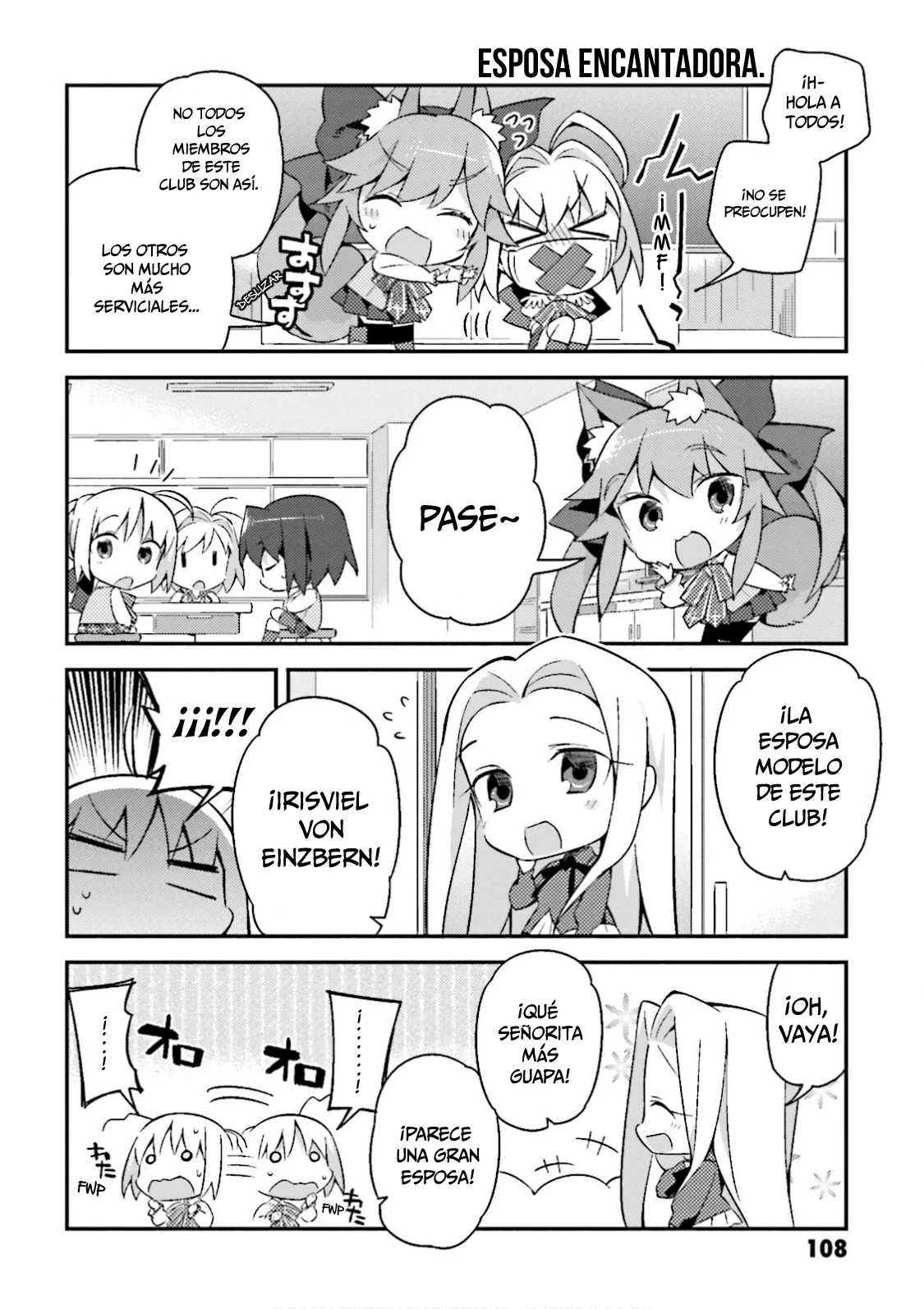 Type-Moon Gakuen – Chibi Chuki! Capítulo 14 - Page 7