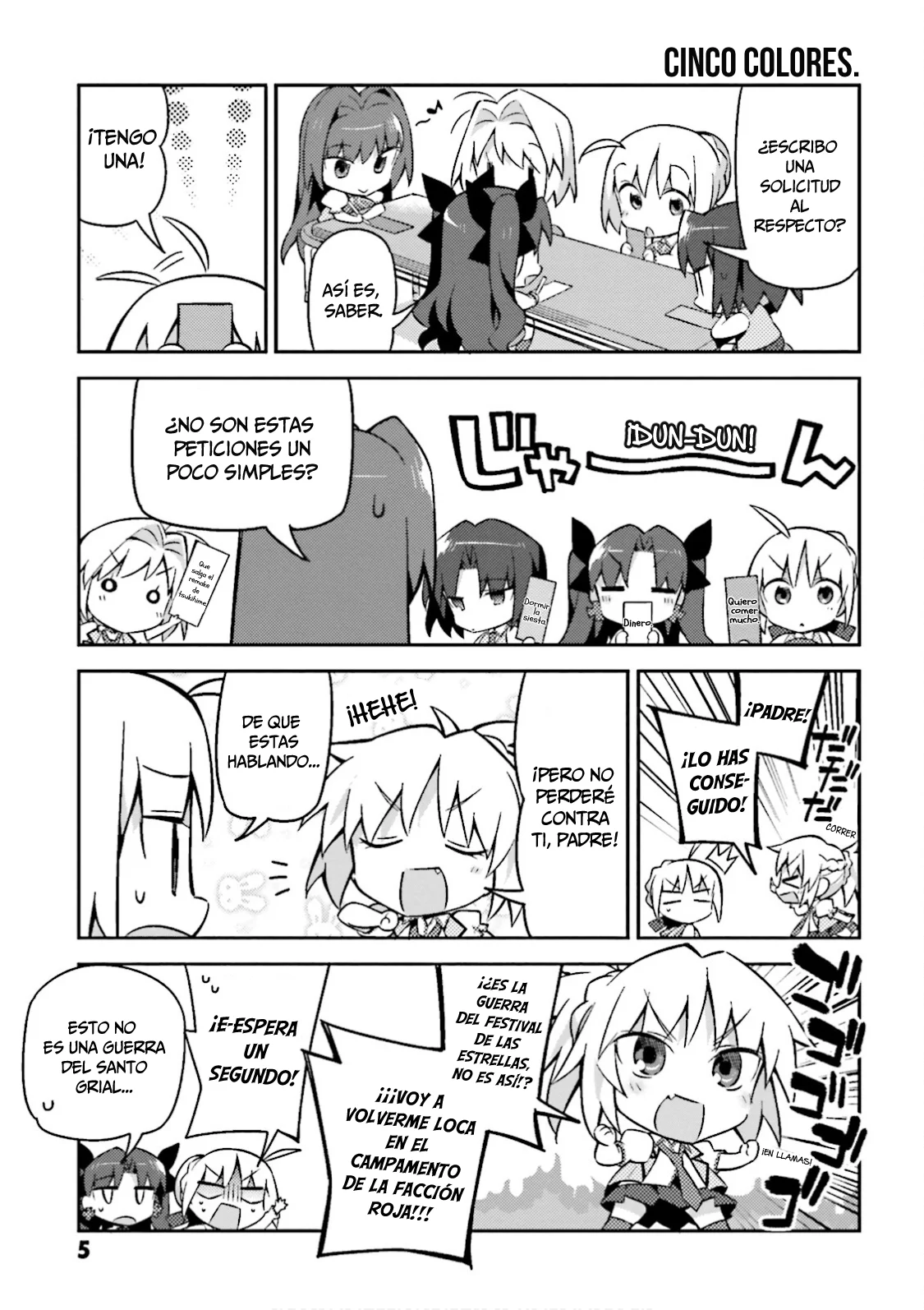 Type-Moon Gakuen – Chibi Chuki! Capítulo 15 - Page 7
