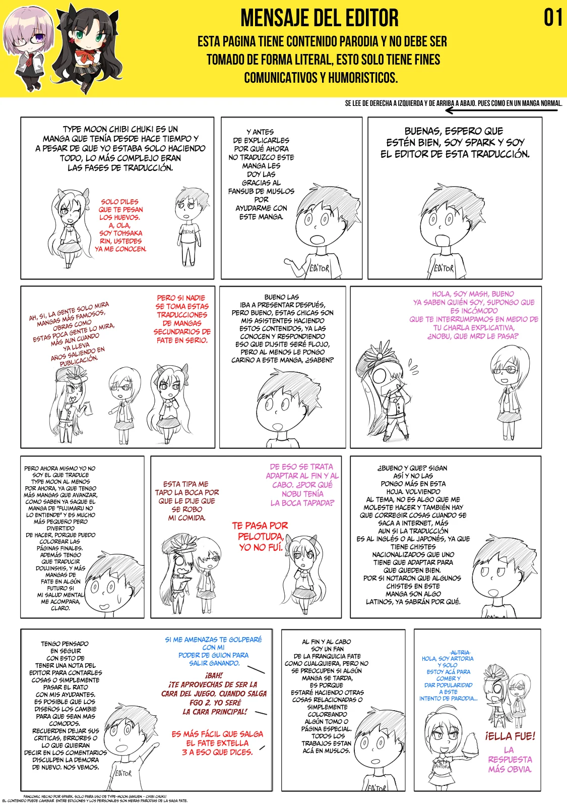 Type-Moon Gakuen – Chibi Chuki! Capítulo 16 - Page 21