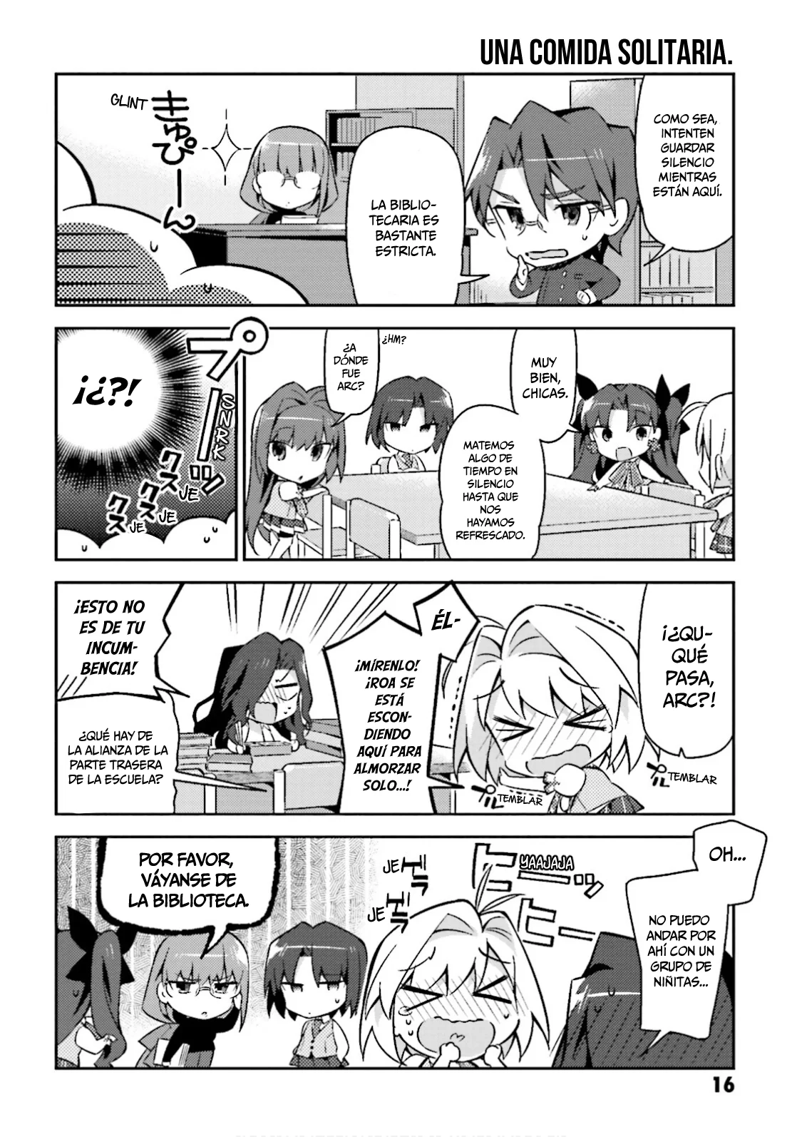 Type-Moon Gakuen – Chibi Chuki! Capítulo 16 - Page 8