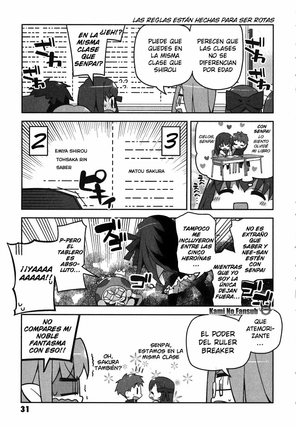Type-Moon Gakuen – Chibi Chuki! Capítulo 2 - Page 10